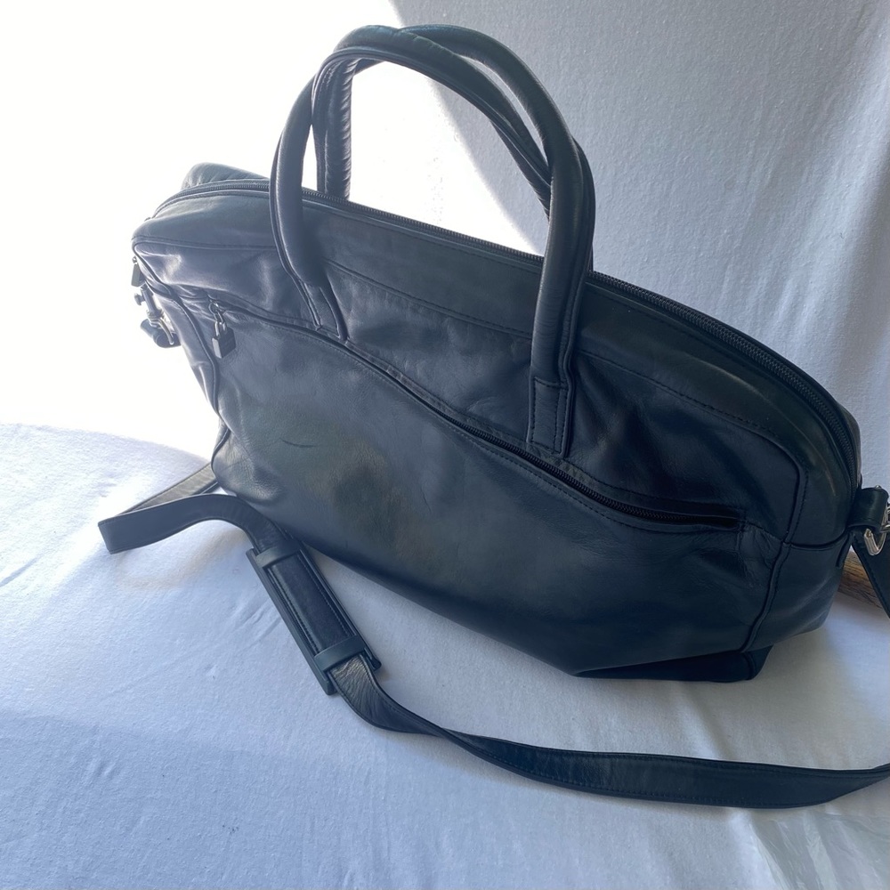 Perlina New York Black Leather Gem